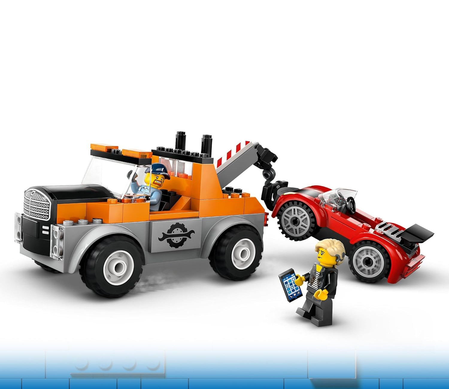 Конструктор LEGO City TowTruck and Sports Car Repair 101 дет. - фото 3