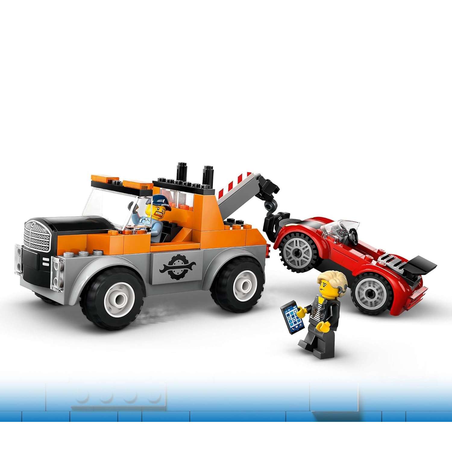 Конструктор LEGO City TowTruck and Sports Car Repair 101 дет. - фото 3