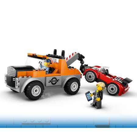 Конструктор LEGO City TowTruck and Sports Car Repair блочный