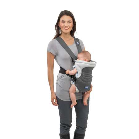 Переноска-кенгуру Chicco MARSUPIO SOFT&DREAM NEW Graphite