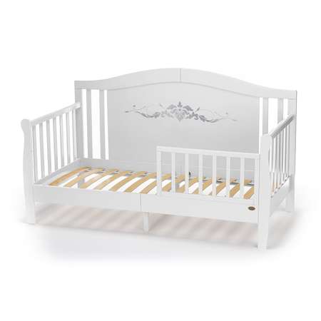 Кровать подростковая Nuovita Stanzione Verona Div Ornamento (белый)