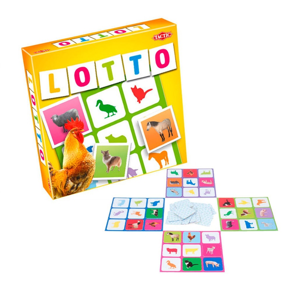 Настольная игра Tactic Games Лото домашние животные 2 - фото 1