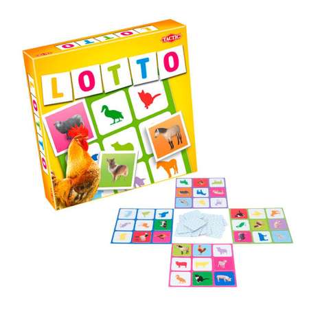 Настольная игра Tactic Games Лото домашние животные 2