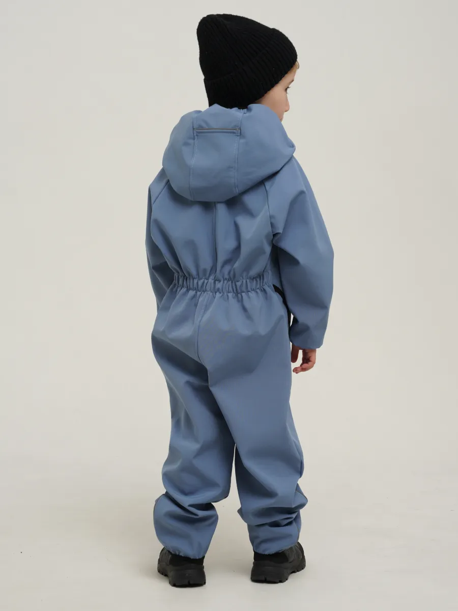 Комбинезон Супер Пупс Комб/сф/окант/серо-голубой - фото 17