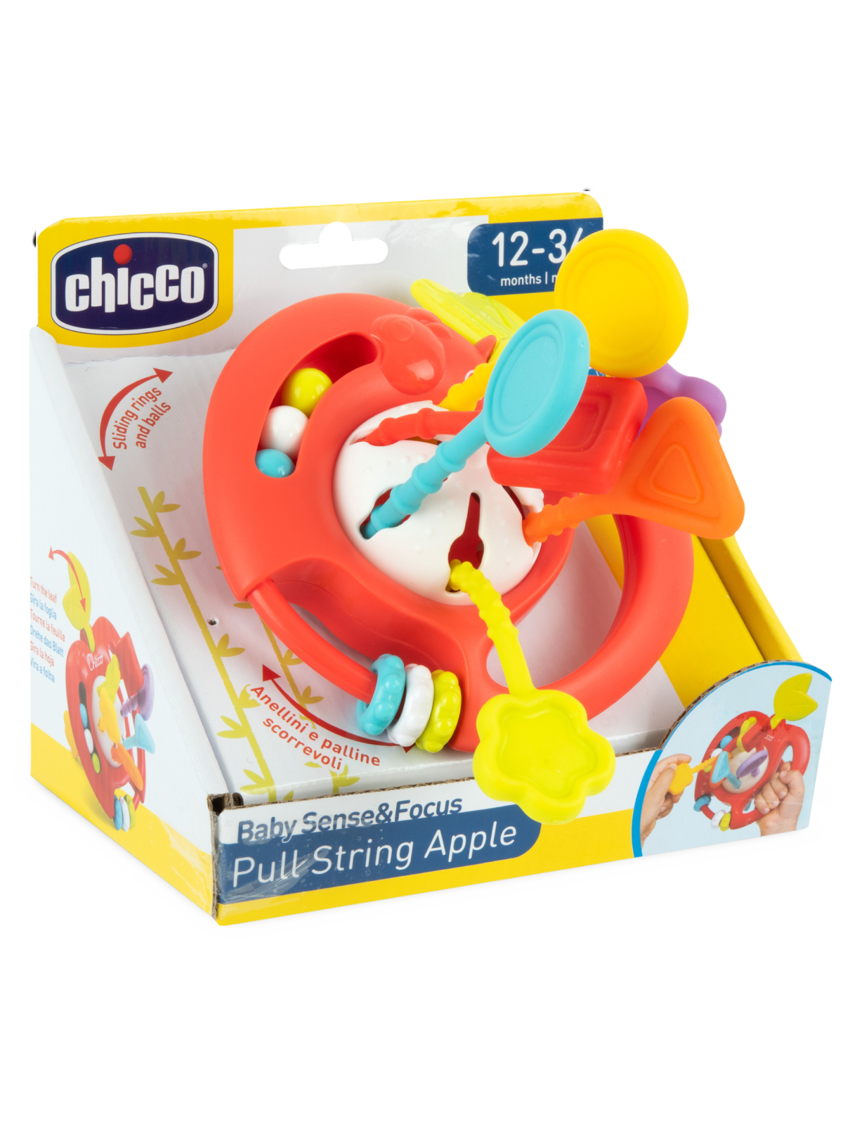 Игрушка Chicco бизиборд «Яблоко» - фото 15