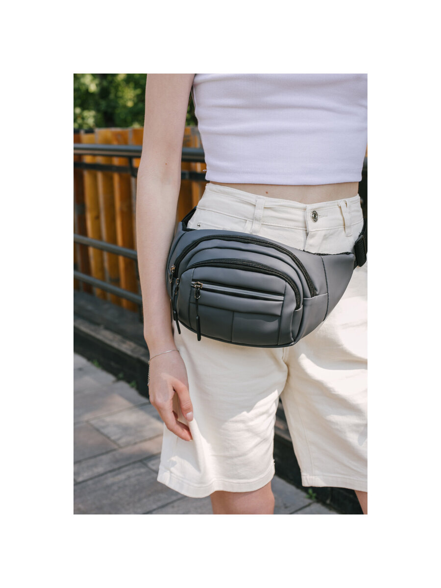 Изображение товара Поясная сумка HEIKKI PROMPT из полиуретана для города и активного отдыха