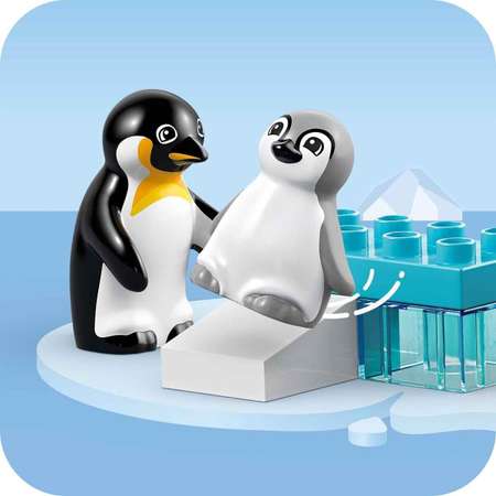 Конструктор LEGO DUPLO Семейства диких животных блочный