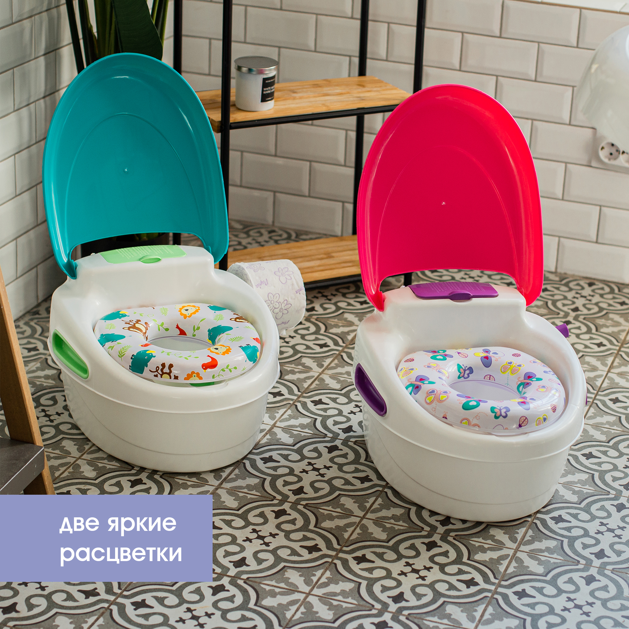 Горшок Summer Infant Step-By-Step 3в1 Розовый - фото 10
