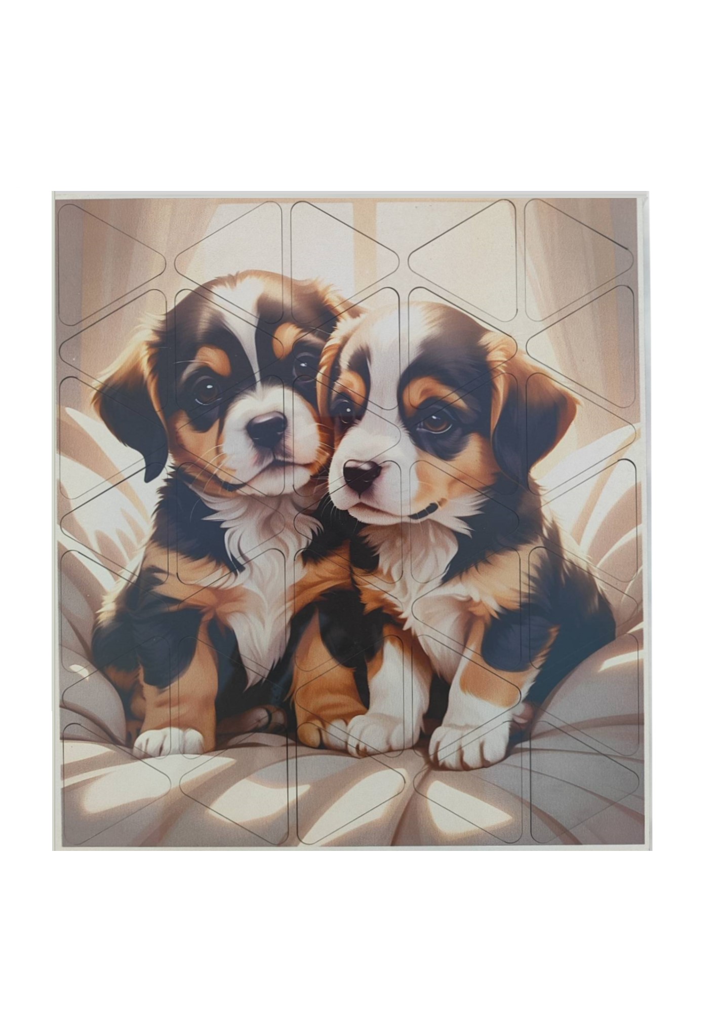 Пазл Задира Коричневый - фото 1