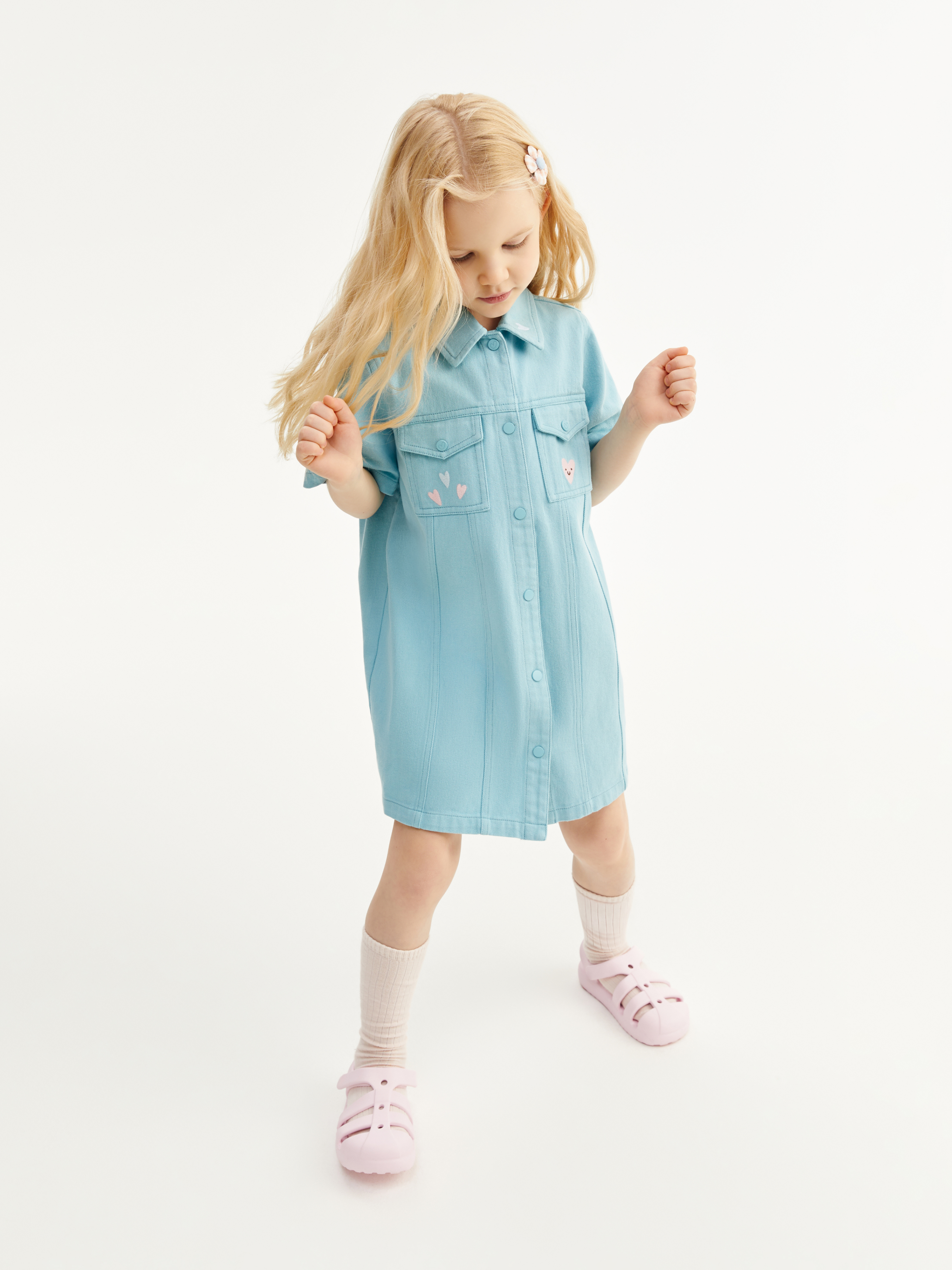 Платье Junion 904737.TDRS0020-Light-blue-2 - фото 6