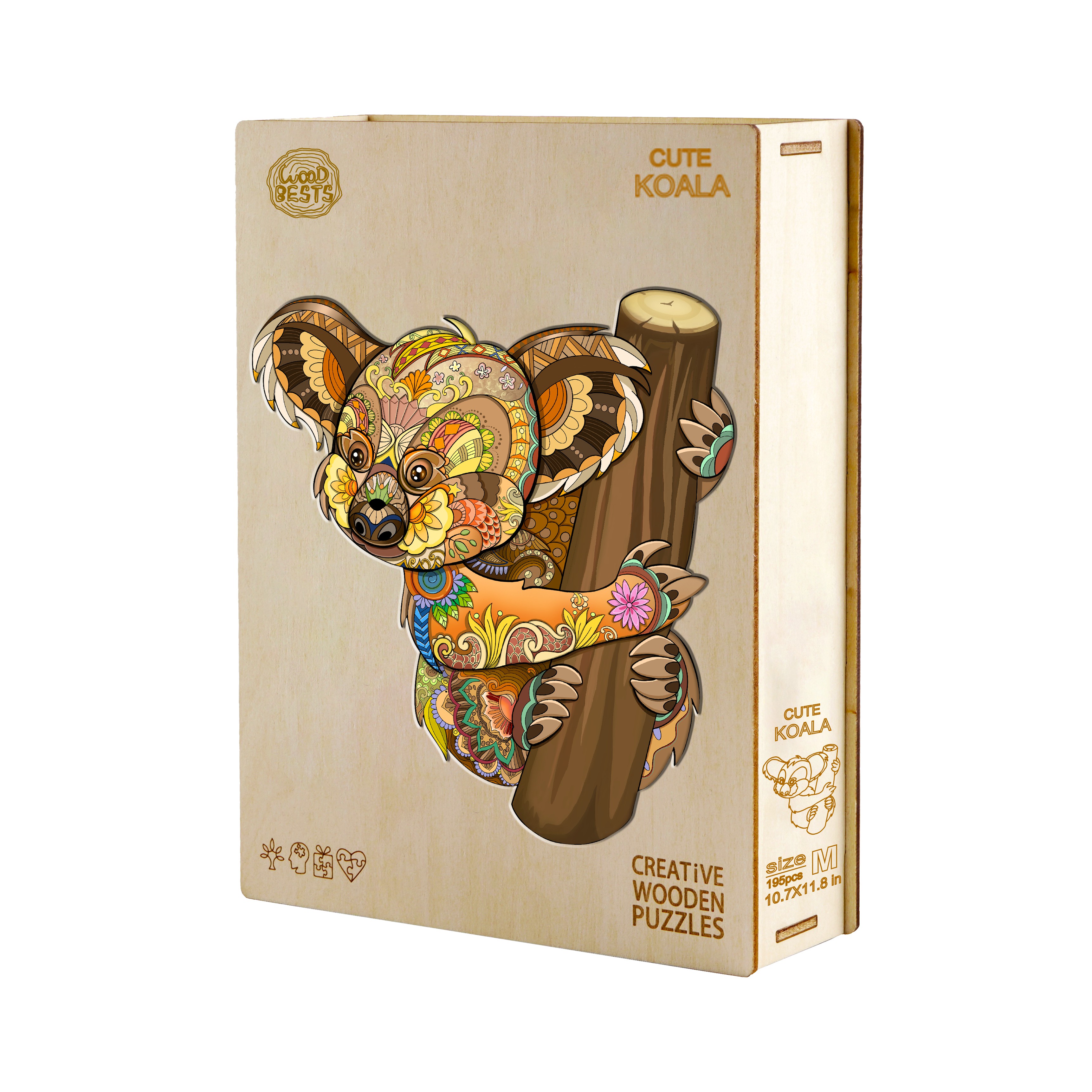 Пазл Белоснежка деревянный - фото 3