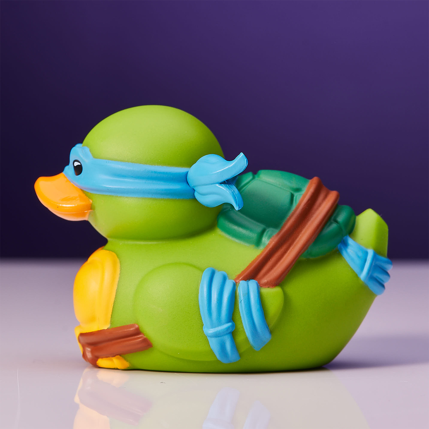 Фигурка Ninja Turtles(Черепашки Ниндзя) Утка Tubbz Леонардо Mini - фото 12