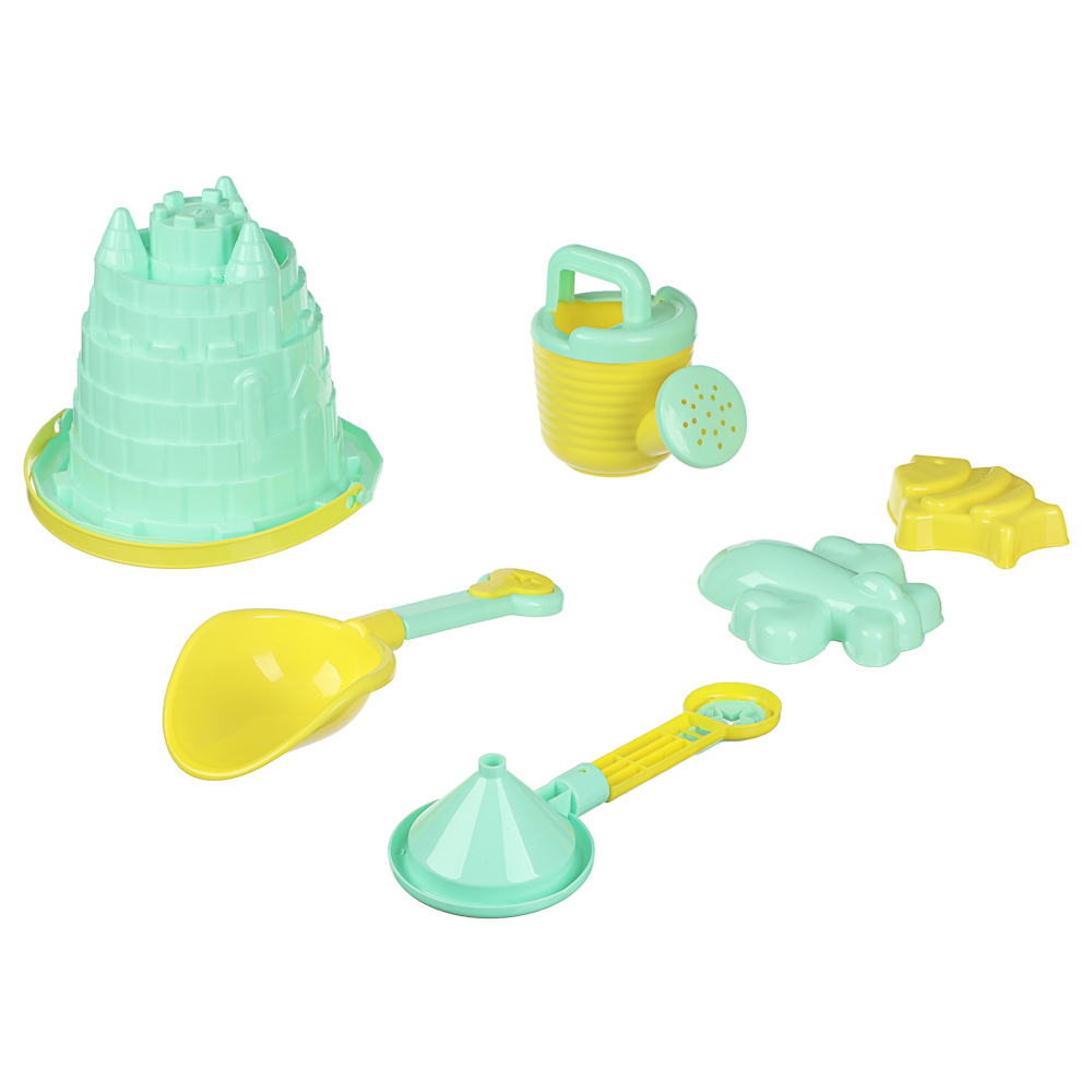 Песочный набор Игроленд "Замок" 6 предметов 6 предм. - фото 9