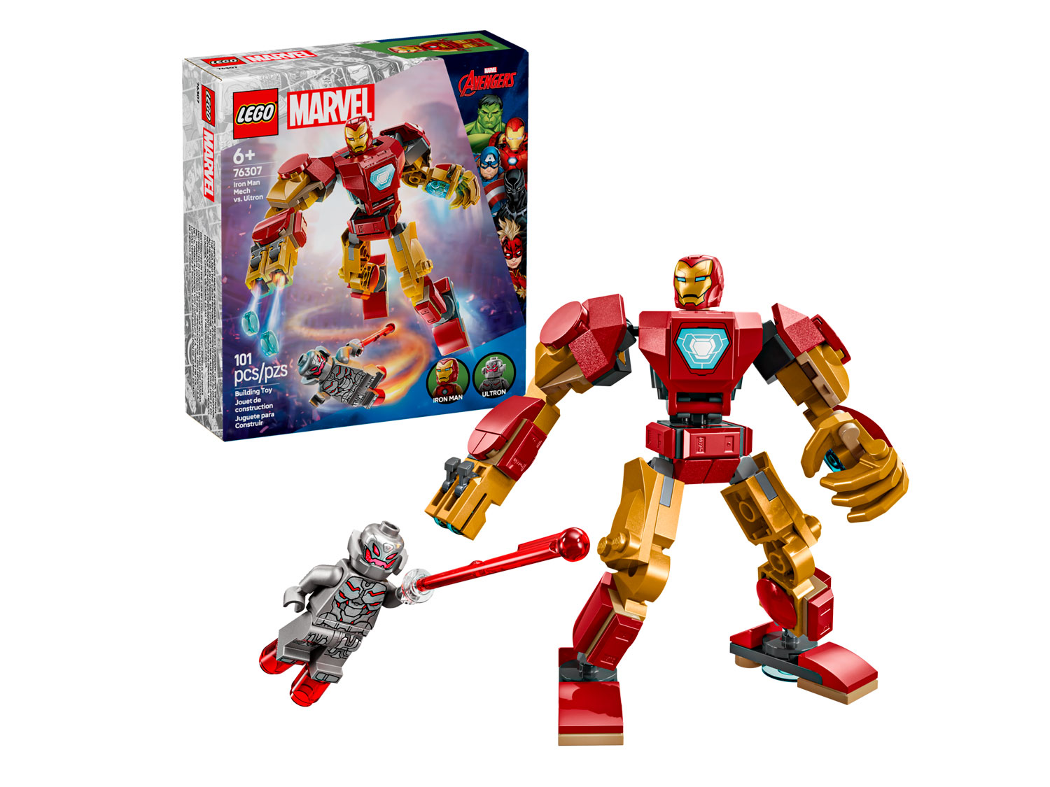 Конструктор LEGO Marvel Super Heroes Железный человек 76307 101 дет. - фото 1