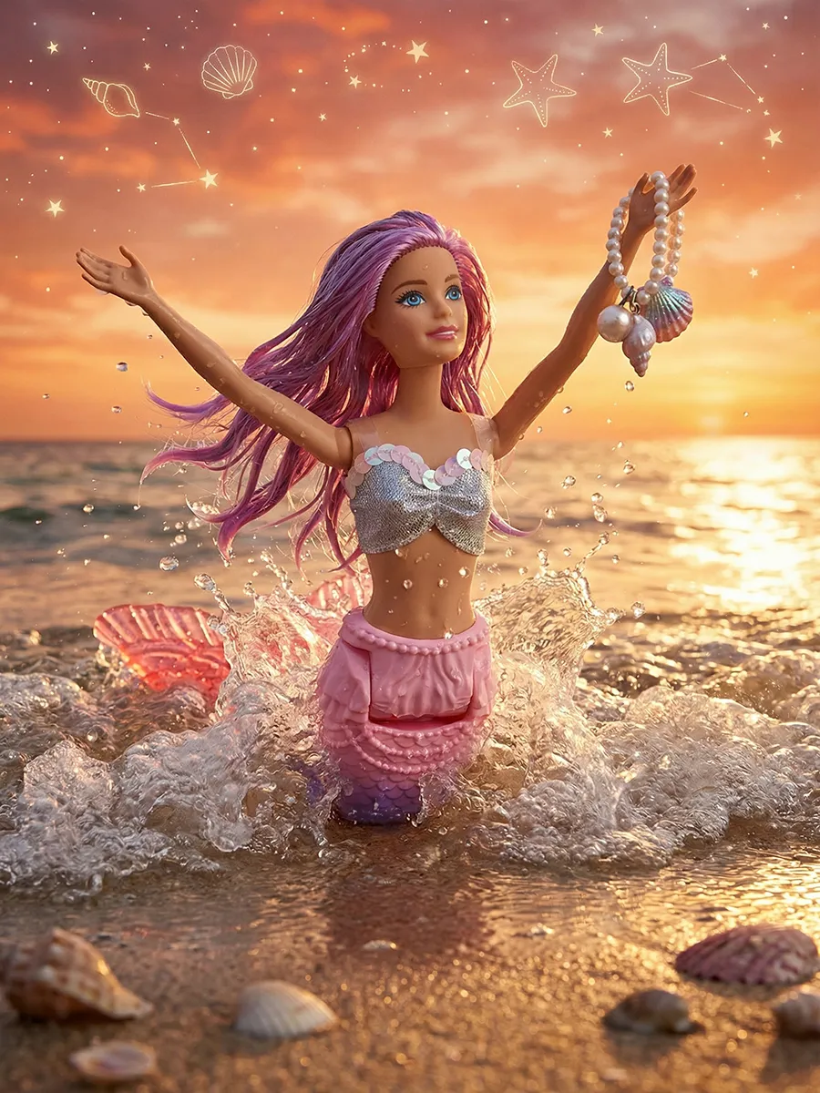 Кукла модельная ТОТОША русалочка 184 - фото 12