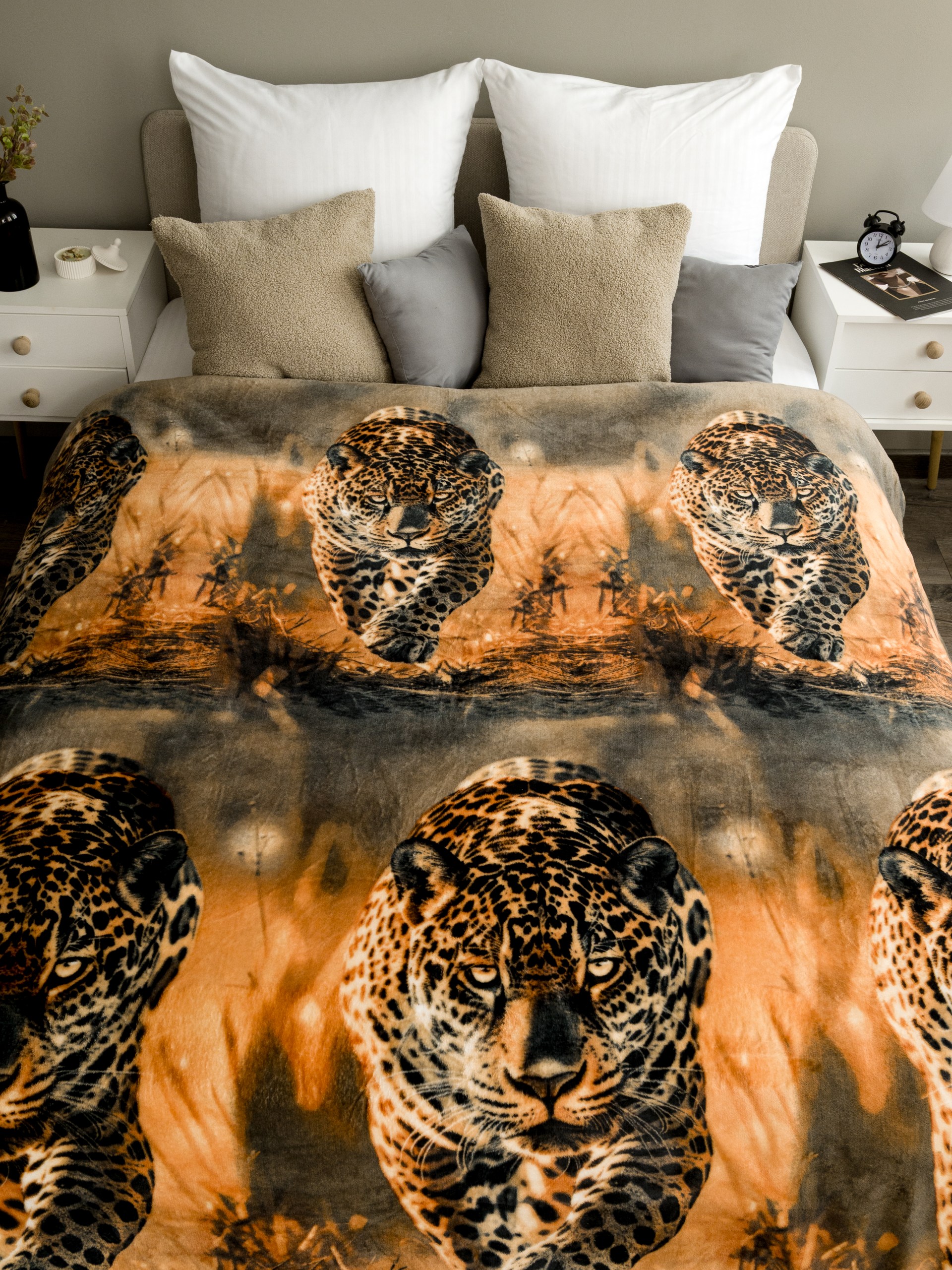 Плед PAVLine Аэро Софт Гепард 200 x 220 см - фото 1