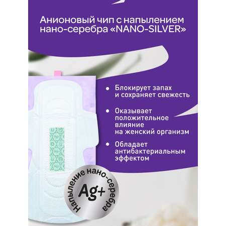 Прокладки женские Mipao гигиенические дневные и ночные 20 шт.