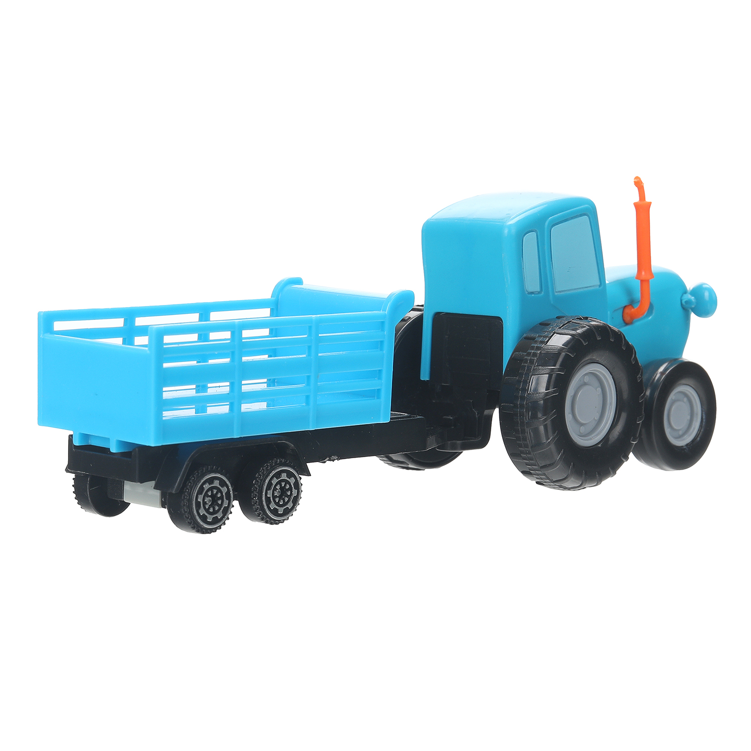 Трактор Технопарк Синий трактор 400790 - фото 4