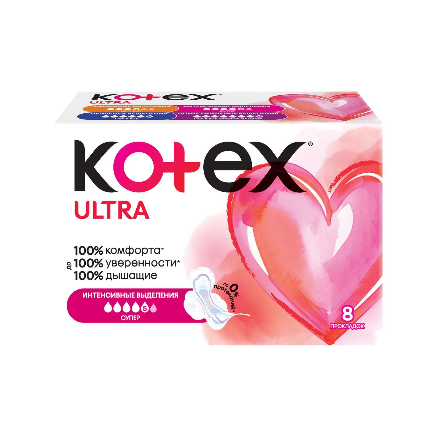Прокладки гигиенические Kotex Ultra Супер 8шт - фото 1
