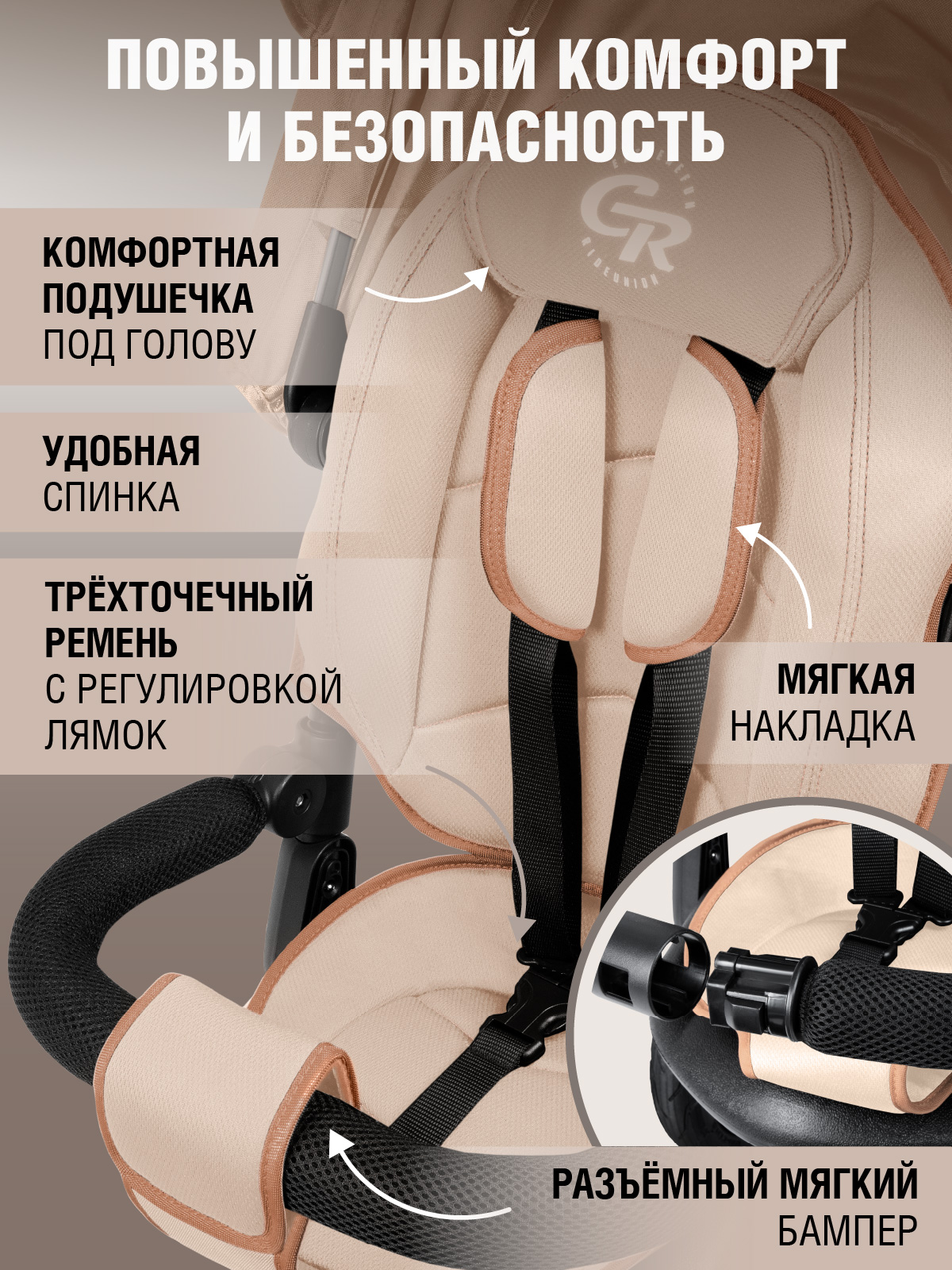 Трехколесный велосипед CITYRIDE - фото 5