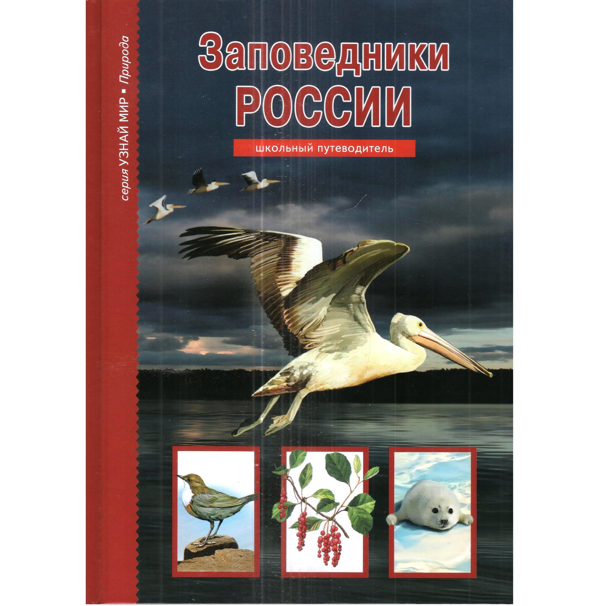 Книга Лада Заповедники России. Школьный путеводитель - фото 1