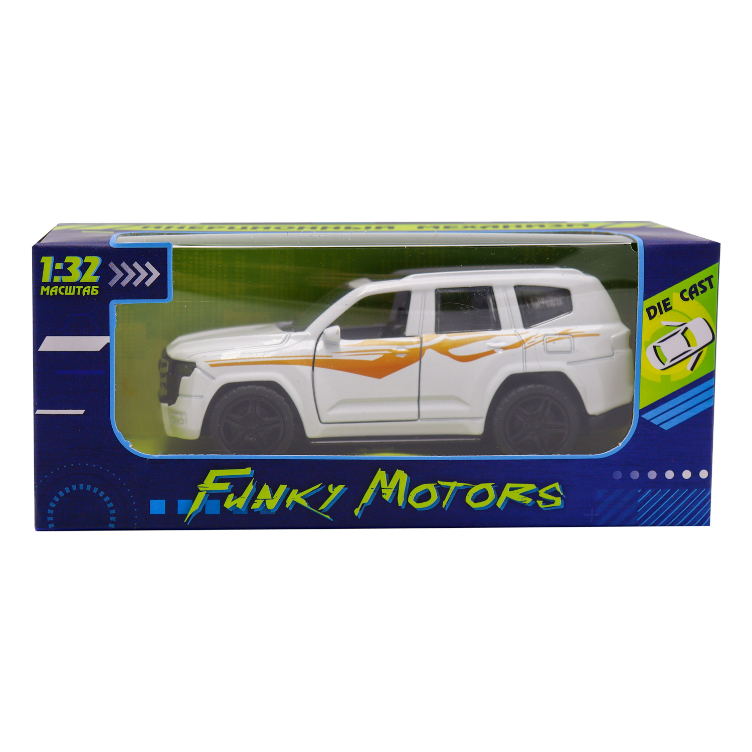 Автомобиль Funky Toys с люком 1:32 FT1101-115 - фото 1
