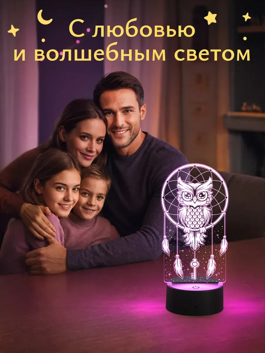 Ночник Светофей Сова - фото 11