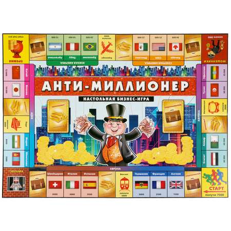 Настольная игра Умные игры Анти миллионер