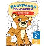 Книга Харвест Раскраска по Номерам Животные