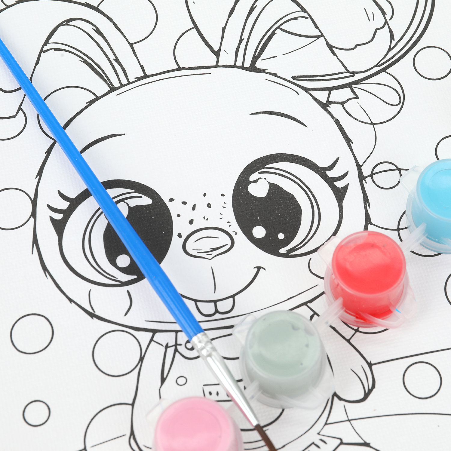 Роспись по холсту Multiart Зайка - фото 6