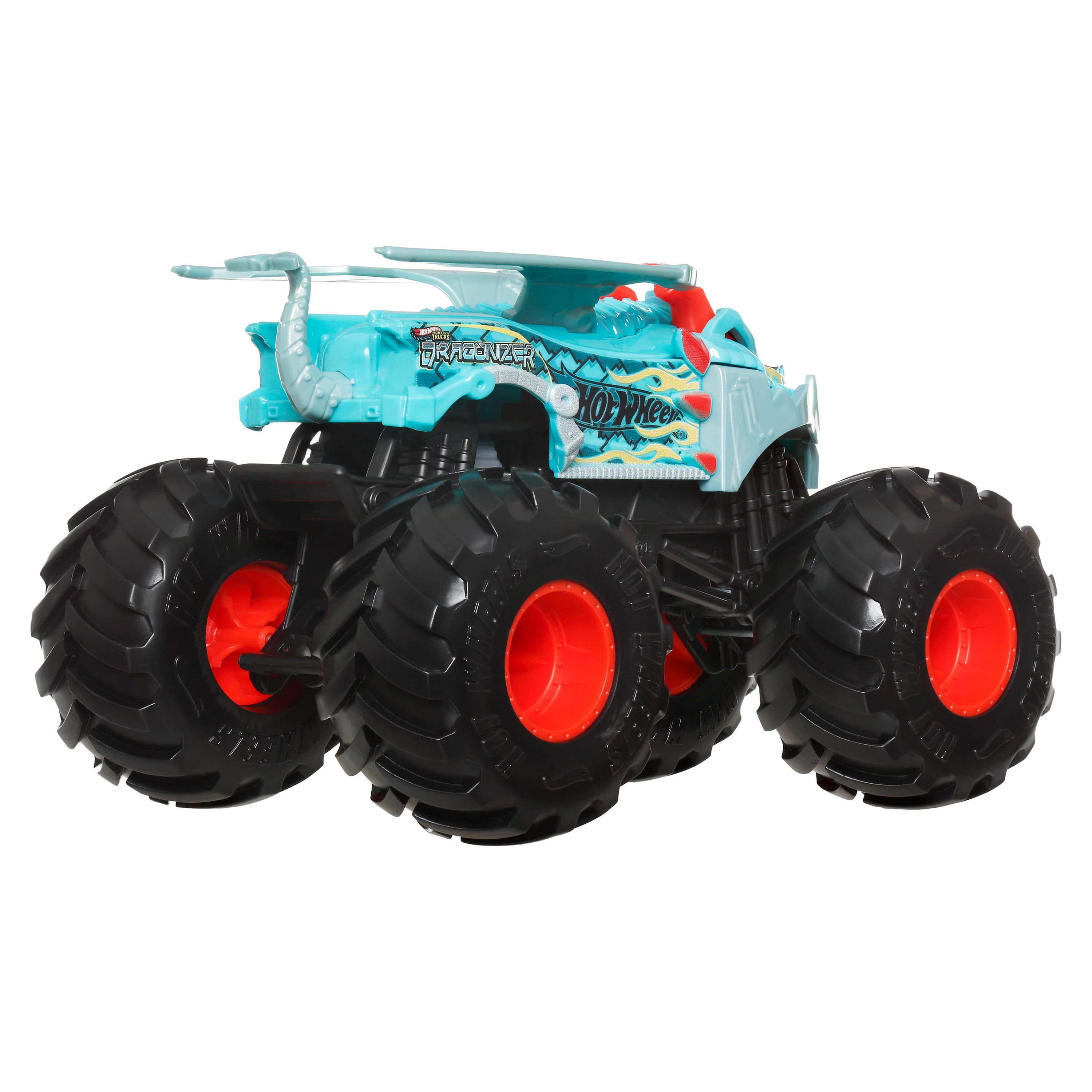 Монстр-трак Hot Wheels Dragonizer 1:24 FYJ83/JCC90 - фото 3