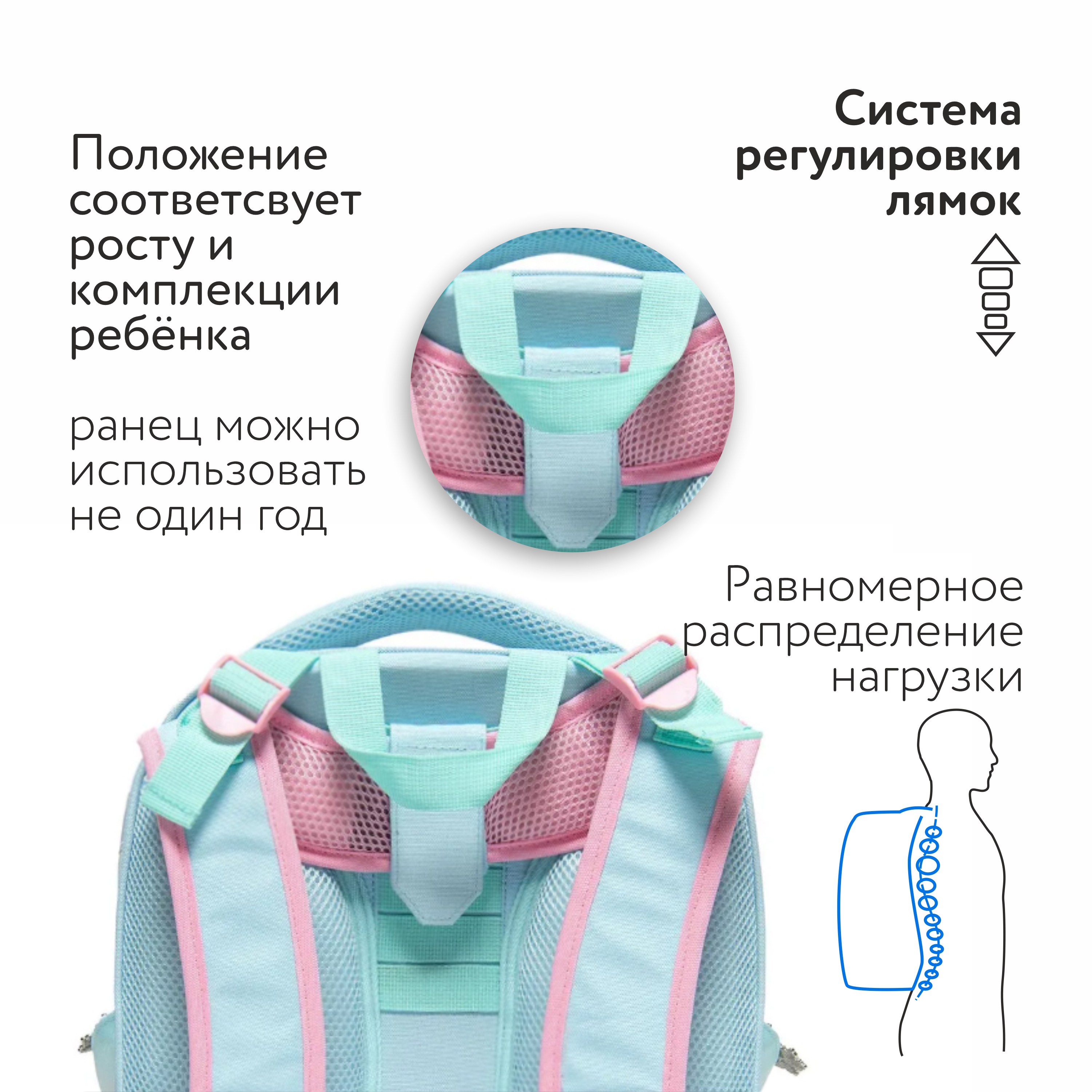 Ранец Erhaft Princess - фото 4
