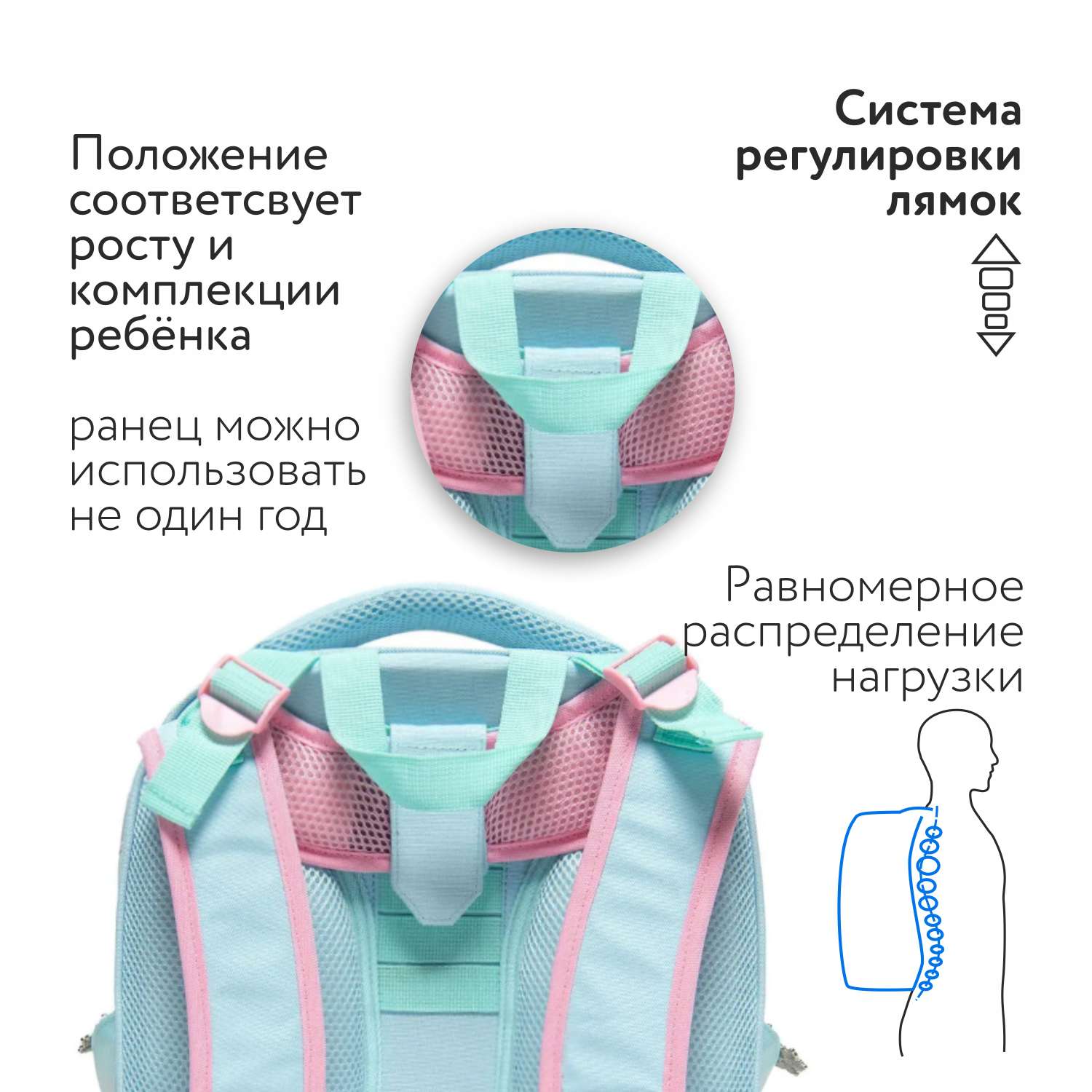 Ранец Erhaft Princess - фото 4