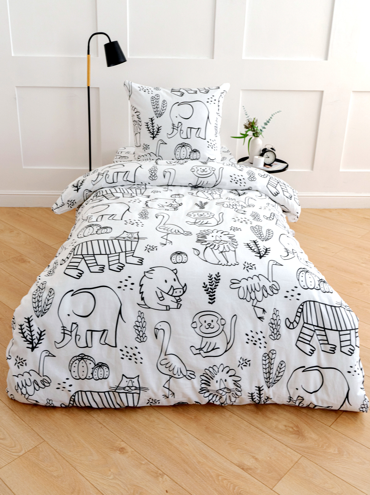 Комплект постельного белья Павлинка Звери полутораспальный - фото 6