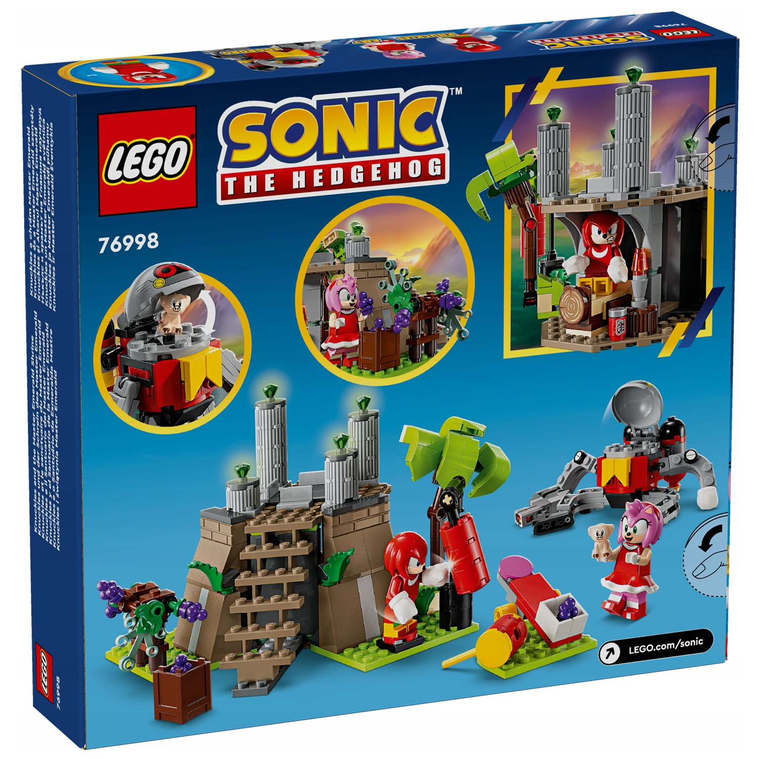Конструктор LEGO Sonic the Hedgehog Наклз и Мастер 325 дет. - фото 8