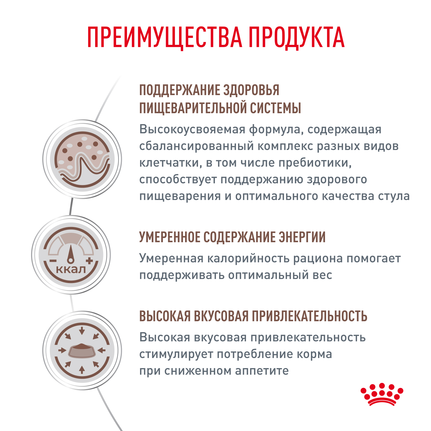 Корм влажный для кошек ROYAL CANIN Gastrointestinal при расстройствах пищеварения паучи 85г - фото 3