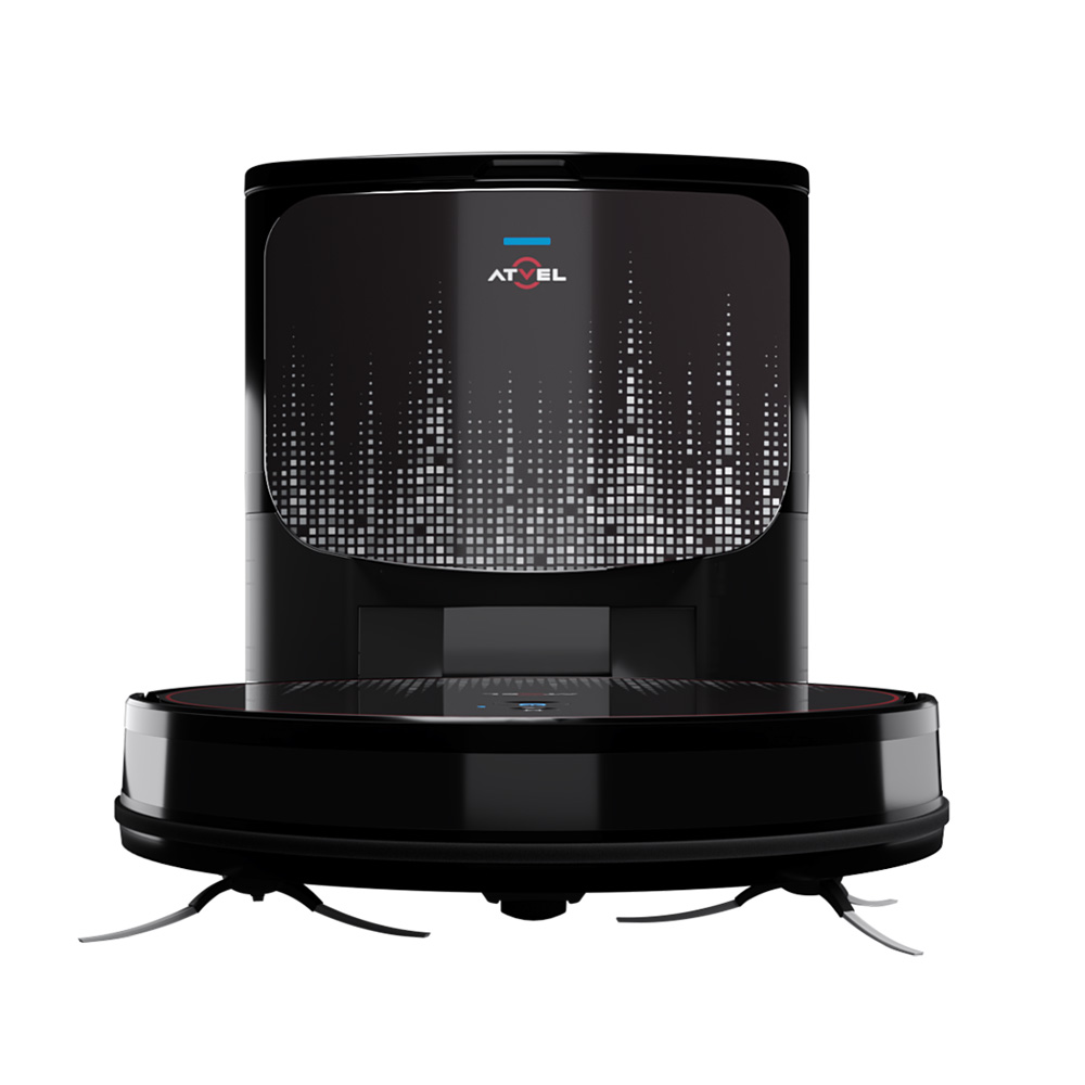 Робот пылесос Atvel R80 Base Black с базой самоочистки - фото 6