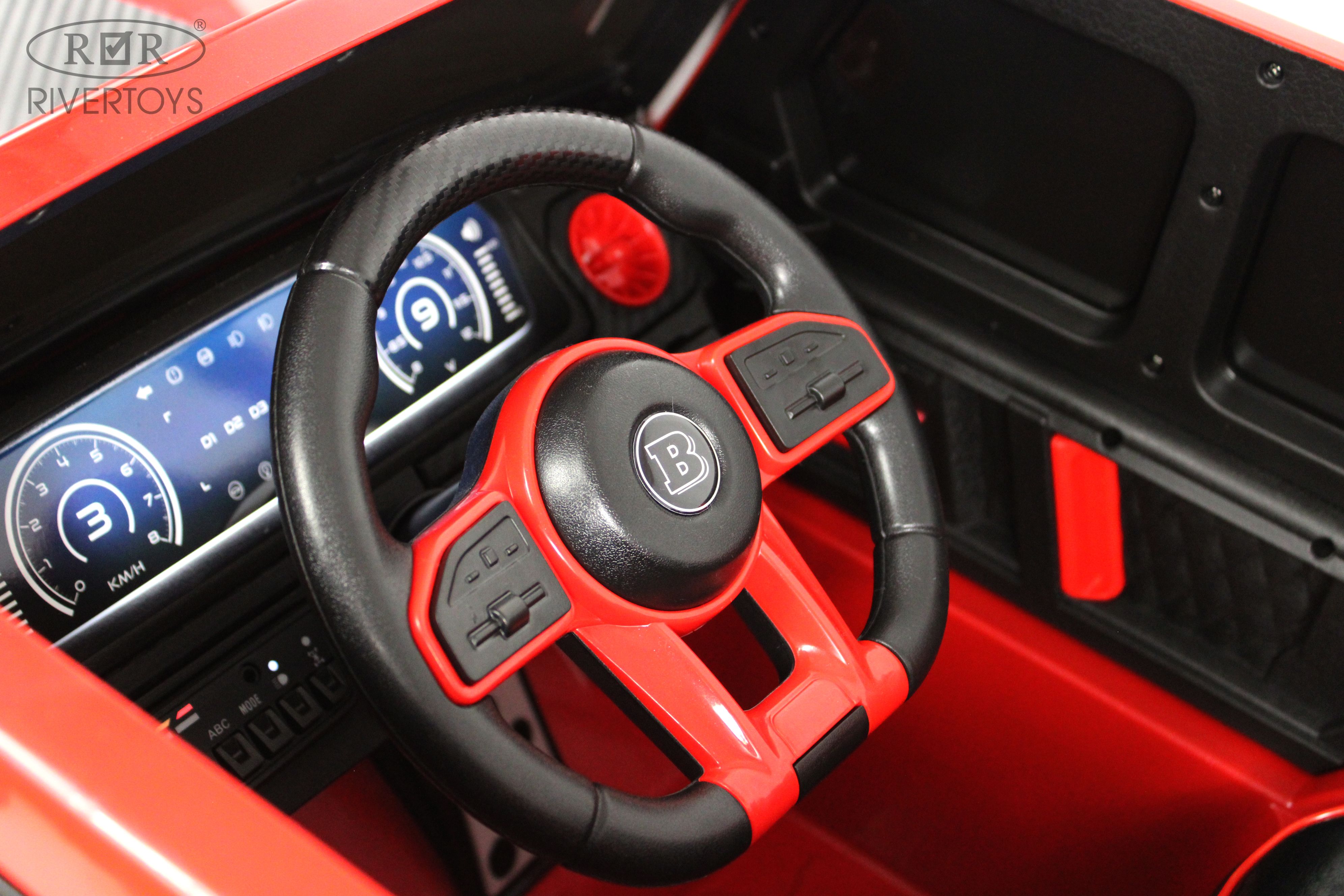 Электромобиль RIVERTOYS Mercedes Z999ZZ-RED С пультом ДУ - фото 22