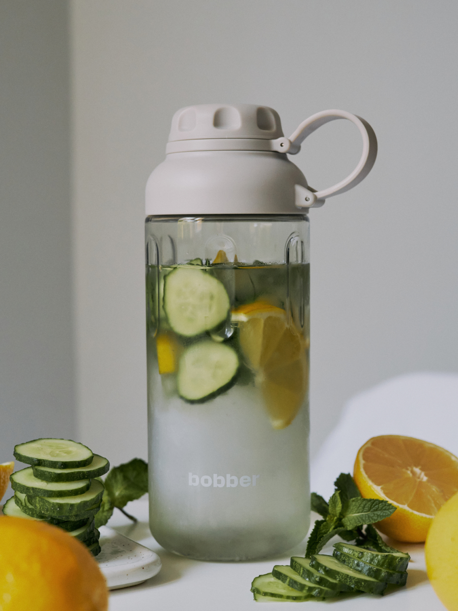 Бутылка Bobber Светло-серый 890 мл - фото 4