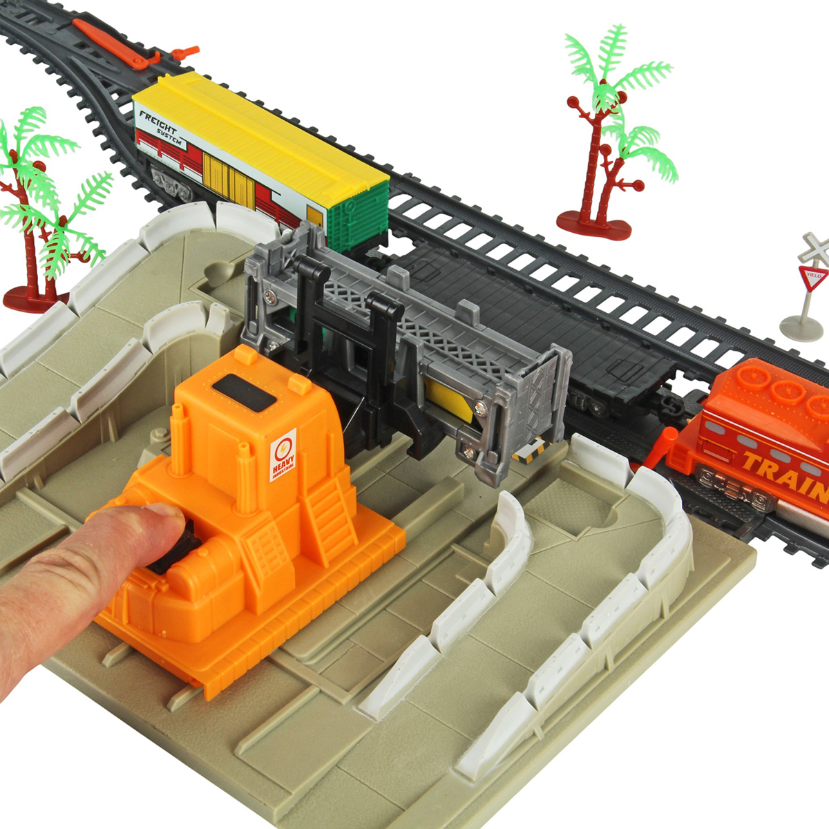 Развивающая железная дорога Veld Co 104 см 136351 - фото 6