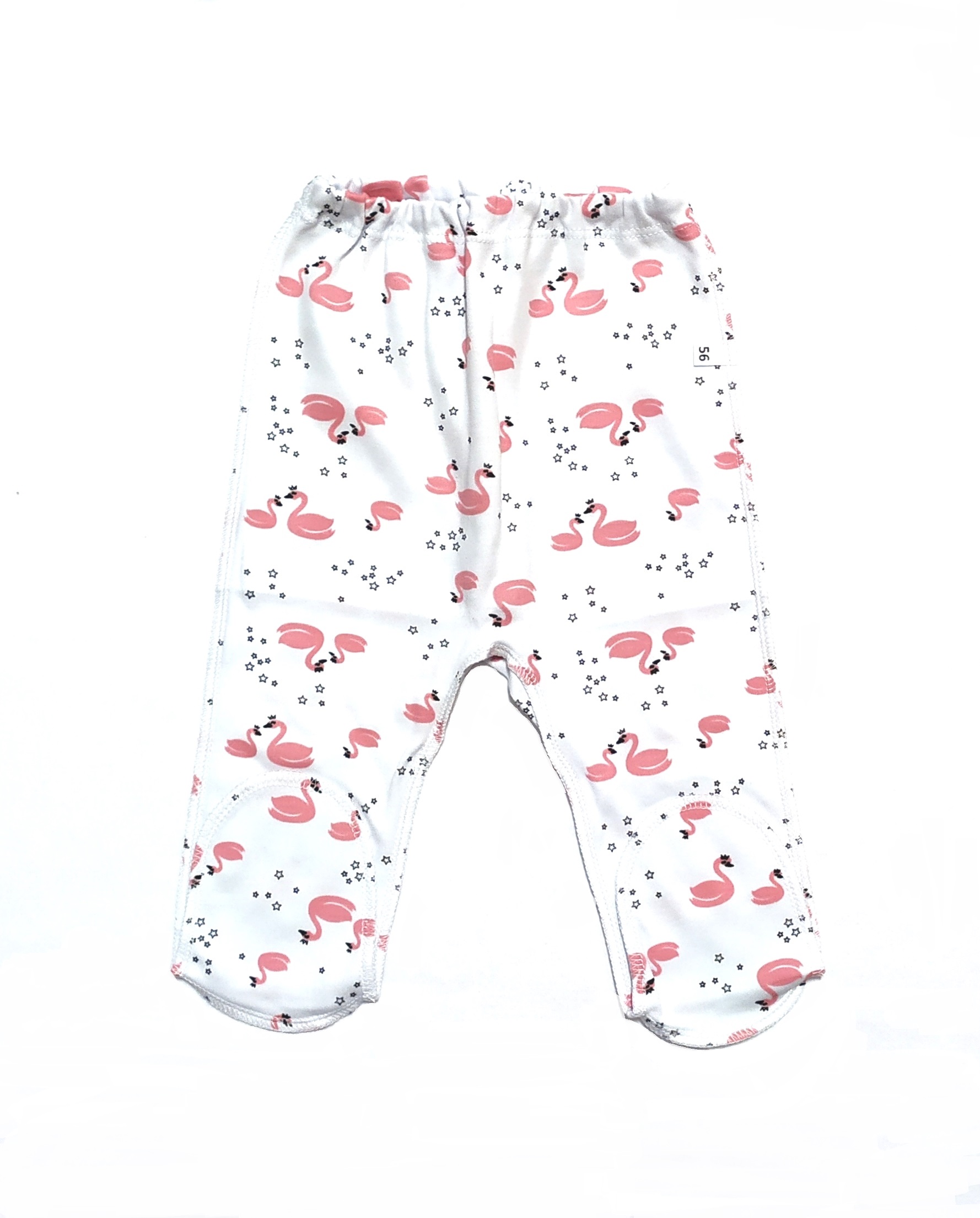 Ползунки Рекантино 121-21 Белый розовый - фото 1