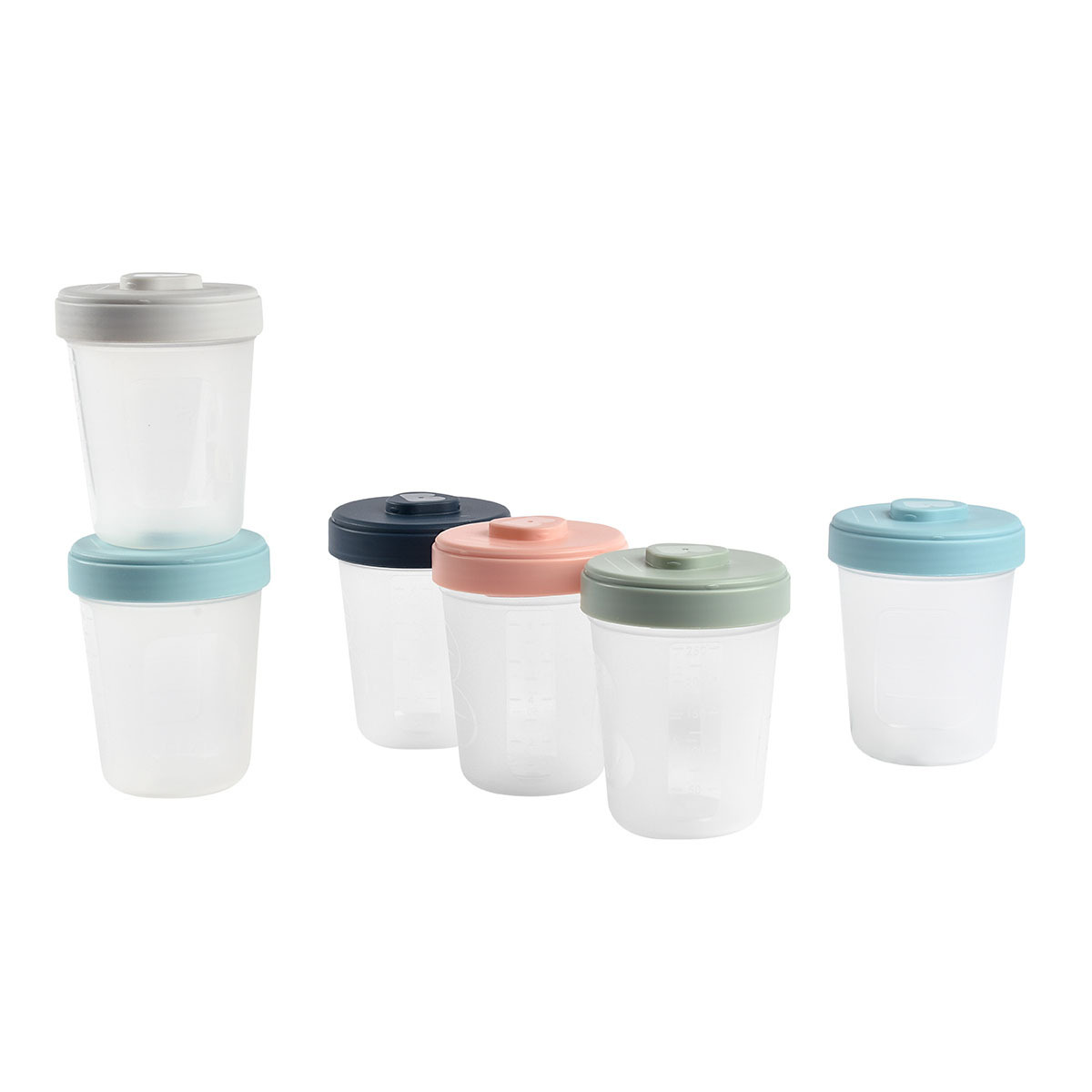 Набор контейнеров BEABA 6 штук по 250 мл - фото 2