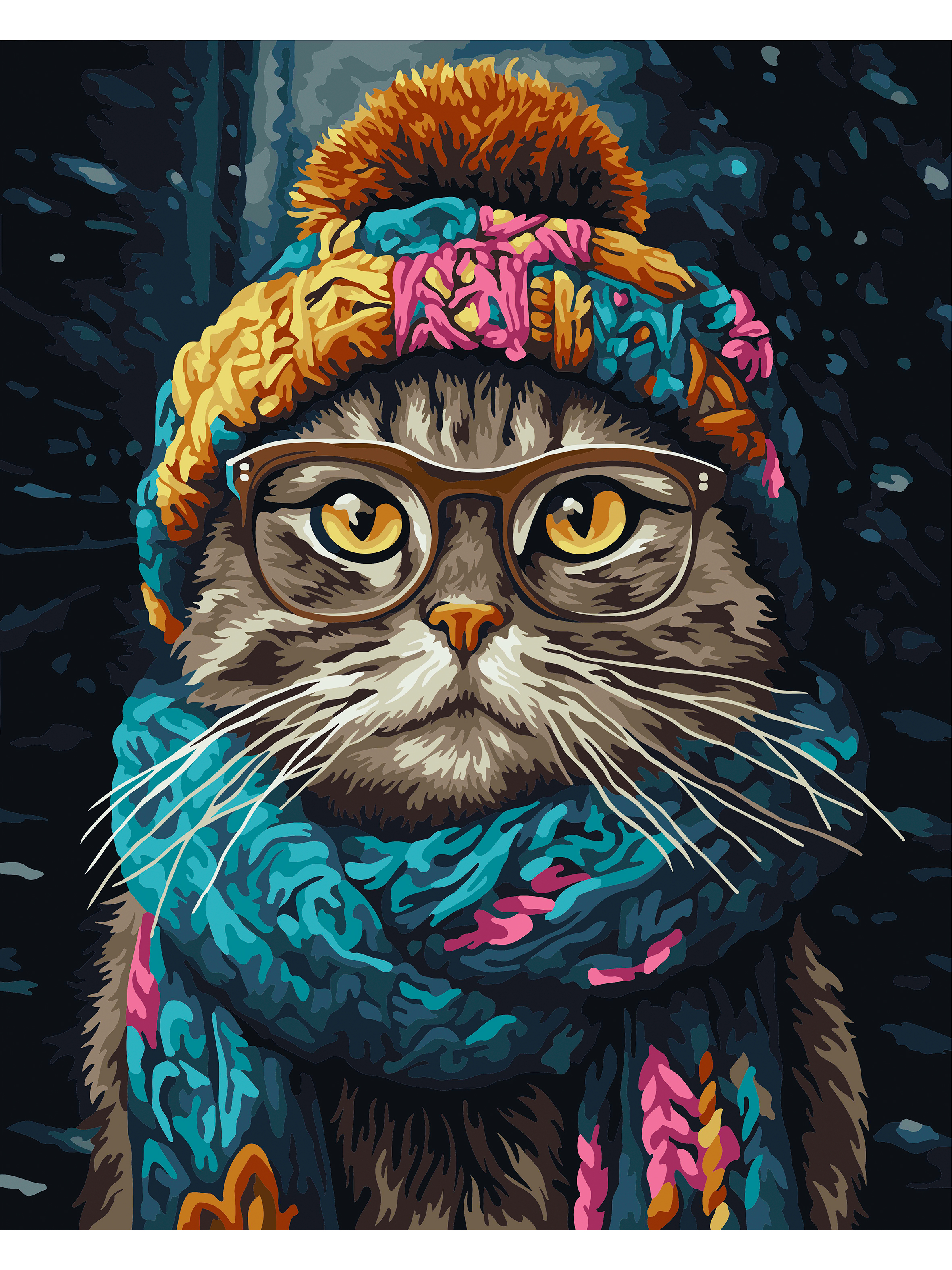 Картина по номерам Hobby Paint Время утепляться в ассортименте - фото 2
