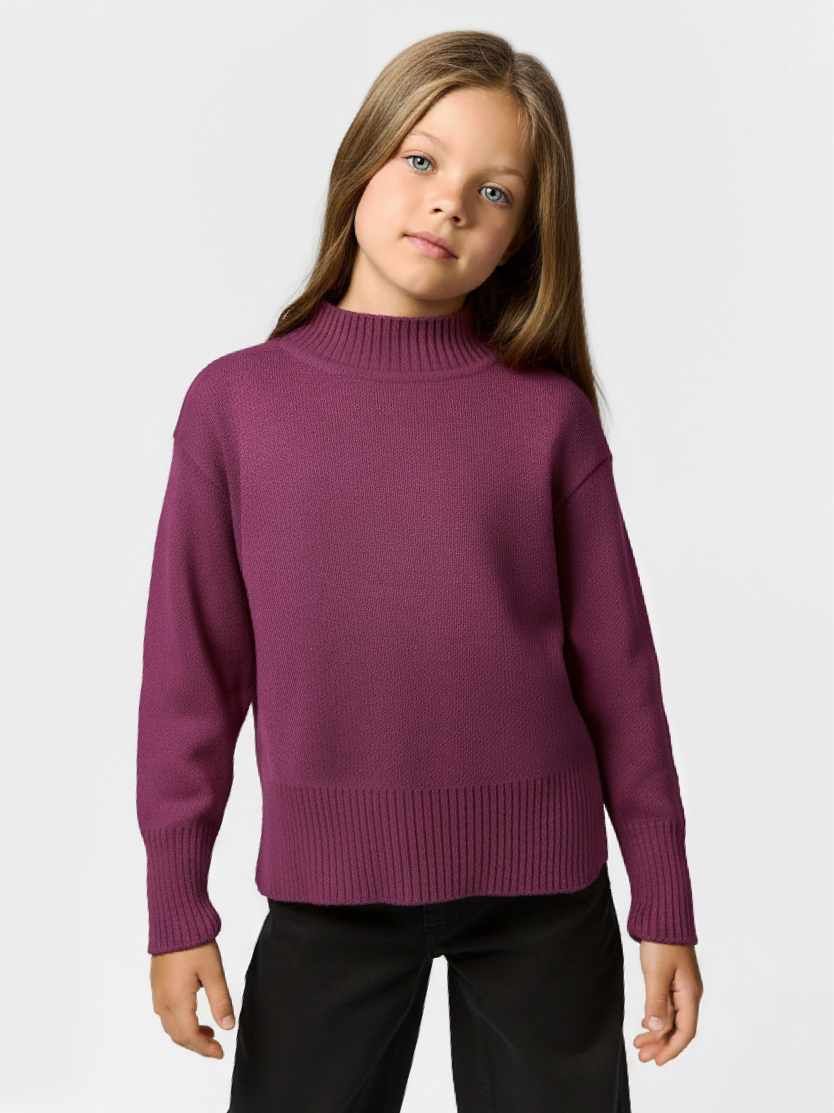 Изображение товара Джемпер для девочки Bossa Nova 104 оверсайз