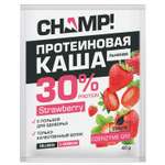 Каша Леовит Champ протеиновая льняная клубничная с коэнзимом Q10 40г