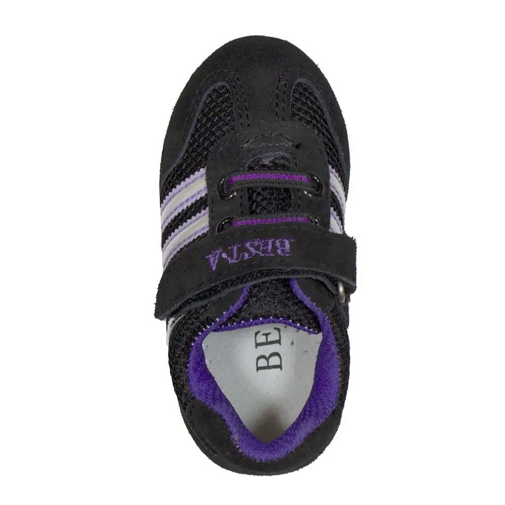 Кроссовки BEST.A 6273-4 Best.a Кроссовки для девочки черно-пурпур - фото 3