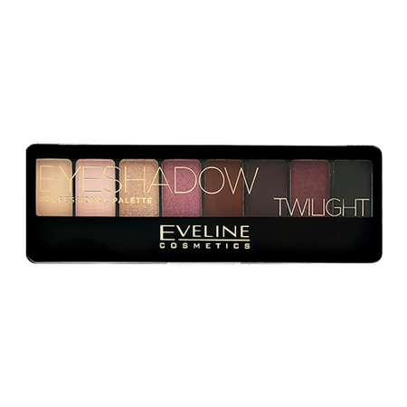 Палетка теней EVELINE Eyeshadow professional palette тон 02 (twilight)