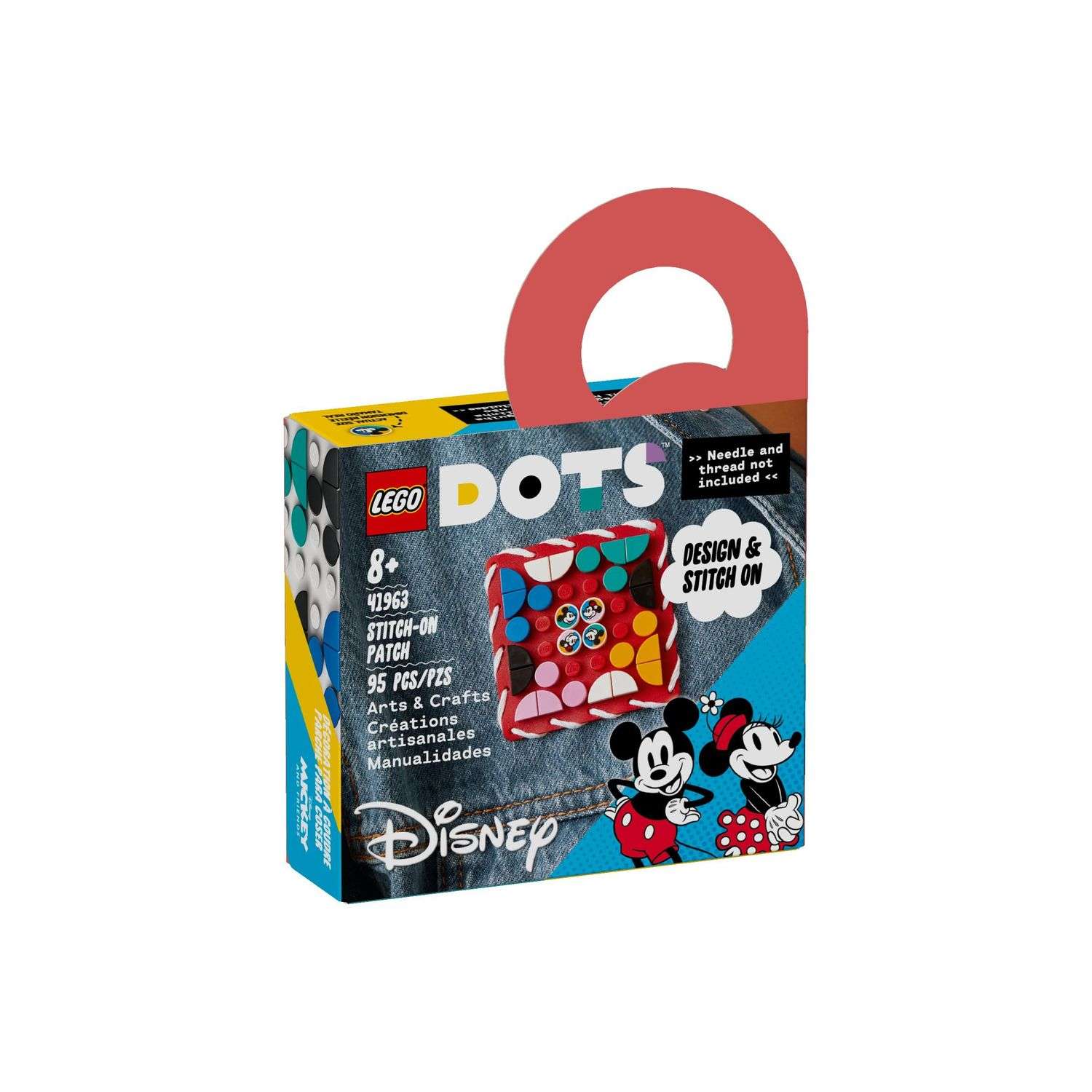 Конструктор LEGO DOTS Mickey Mouse Minnie Mouse 95 дет. - фото 1
