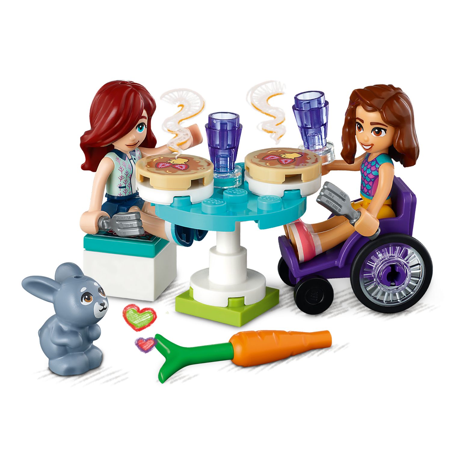 Конструктор LEGO Friends Pancake Shop 157 дет. - фото 6