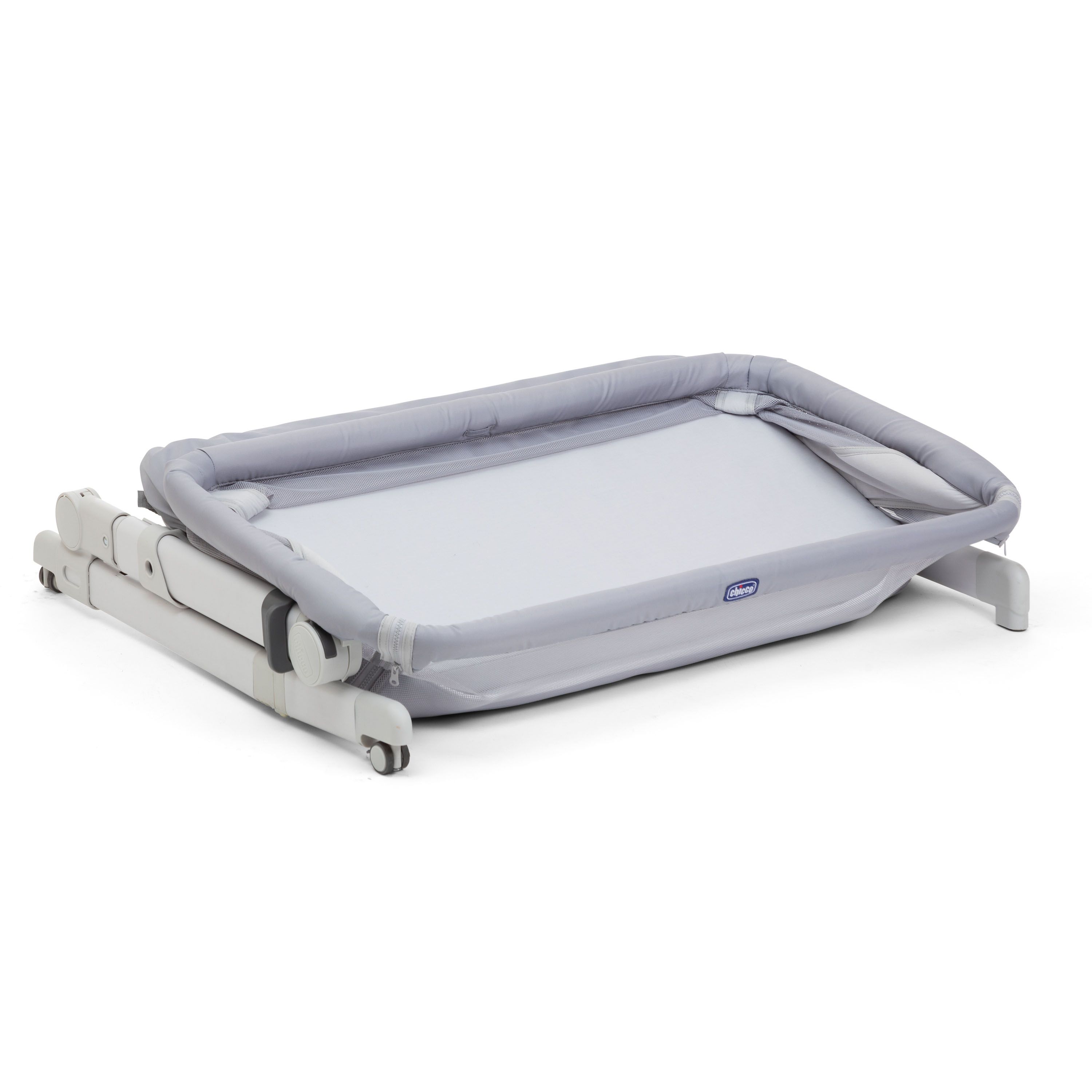 Детская кроватка Chicco Next2Me Pop-Up c рождения до 6 месяцев Grey Mist прямоугольная, без маятника - фото 12